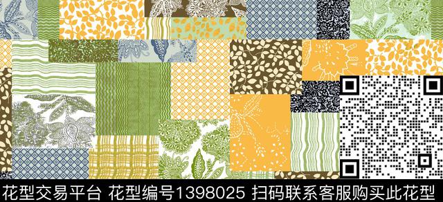 几何数码华亿平台女装数码印花华亿平台下载（图片编号: 1398025） - 瓦栏（Walan）