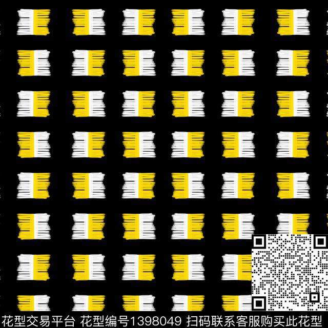 几何格子大牌风传统印花华亿平台下载（图片编号: 1398049） - 瓦栏（Walan）