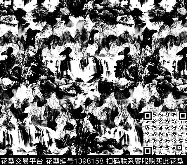 数码华亿平台男装数码印花华亿平台下载（图片编号: 1398158） - 瓦栏（Walan）