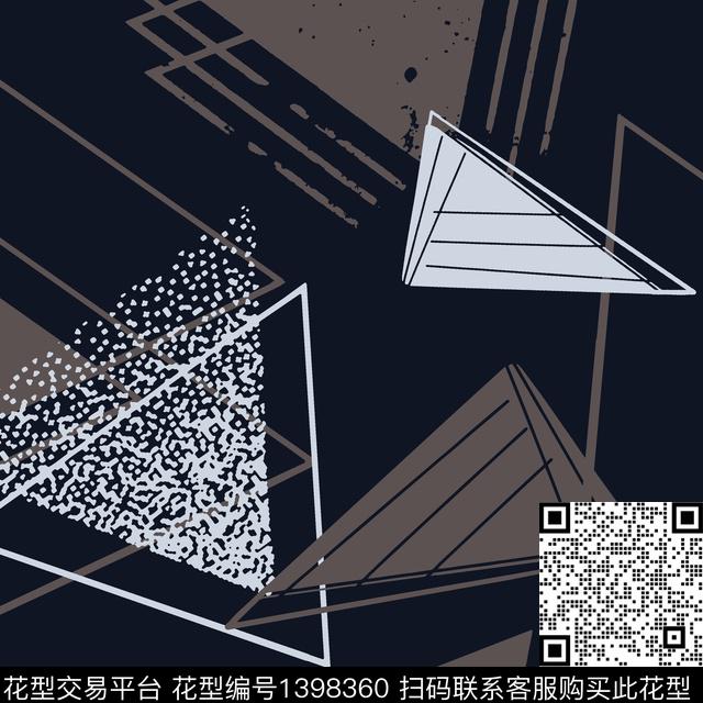 几何菱形男装传统印花华亿平台下载（图片编号: 1398360） - 瓦栏（Walan）