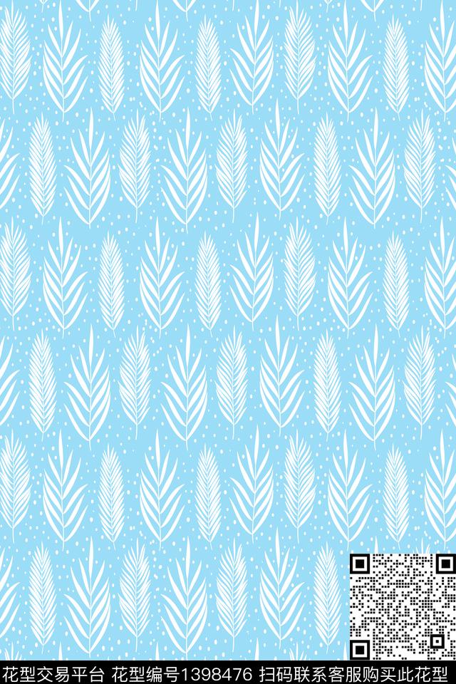 花卉年轻女性清爽底花卉传统印花华亿平台下载（图片编号: 1398476） - 瓦栏（Walan）