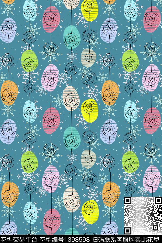 数码华亿平台大牌风卡通数码印花华亿平台下载（图片编号: 1398598） - 瓦栏（Walan）