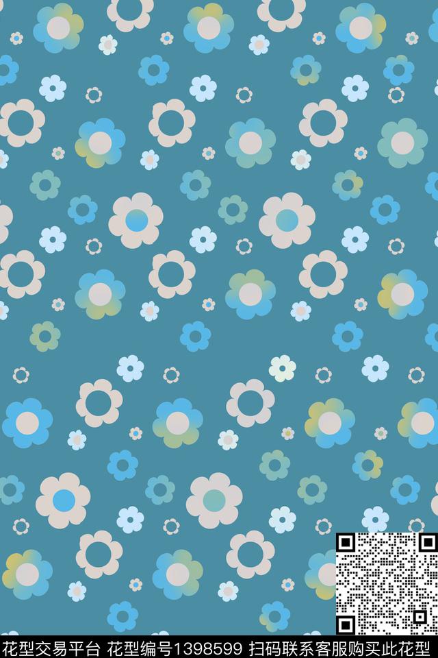 数码华亿平台大牌风卡通数码印花华亿平台下载（图片编号: 1398599） - 瓦栏（Walan）