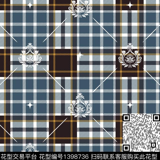 奢华简约床品传统印花华亿平台下载（图片编号: 1398736） - 瓦栏（Walan）