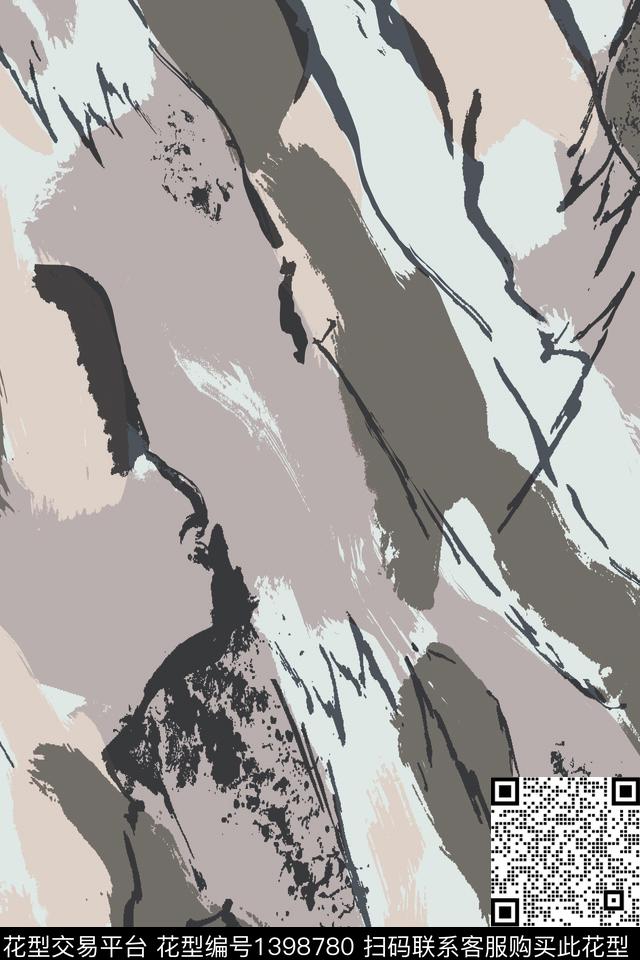 男装满版花肌理迷彩传统印花华亿平台下载（图片编号: 1398780） - 瓦栏（Walan）