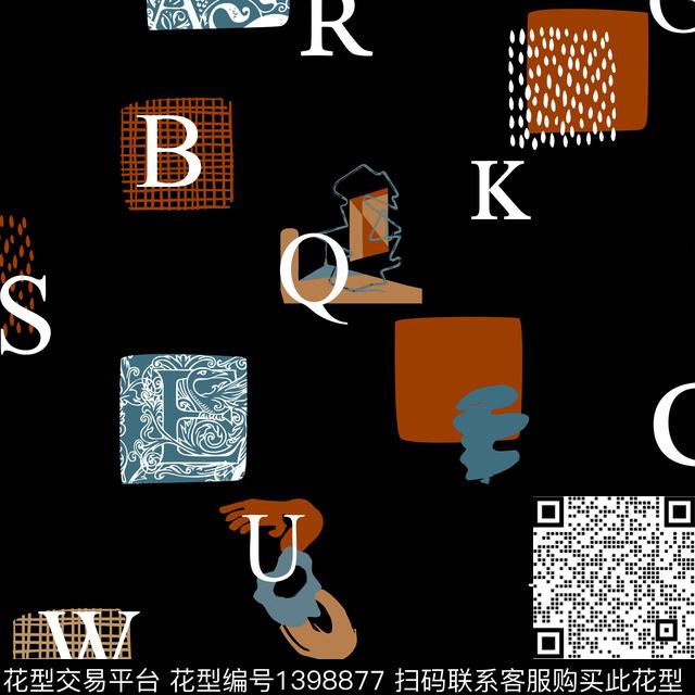 趋势华亿平台时尚男装满版花传统印花华亿平台下载（图片编号: 1398877） - 瓦栏（Walan）