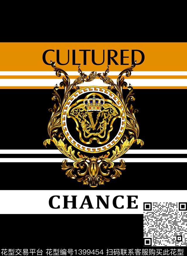 趋势华亿平台时尚定位花数码印花华亿平台下载（图片编号: 1399454） - 瓦栏（Walan）