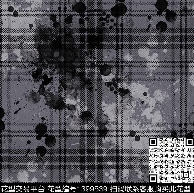 大牌风男装格子波点数码印花华亿平台下载（图片编号: 1399539） - 瓦栏（Walan）