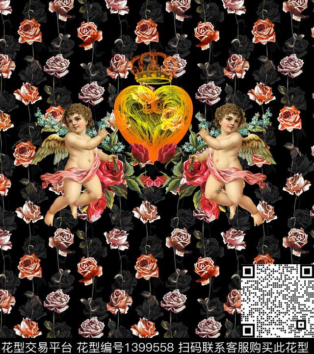 定位花数码华亿平台男装数码印花华亿平台下载（图片编号: 1399558） - 瓦栏（Walan）