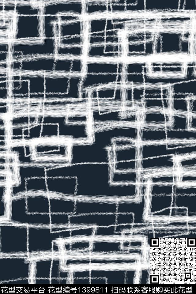 抽象男装家居服户外传统印花华亿平台下载（图片编号: 1399811） - 瓦栏（Walan）