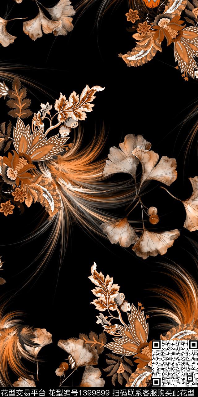 几何民族风雕印华亿平台数码印花华亿平台下载（图片编号: 1399899） - 瓦栏（Walan）