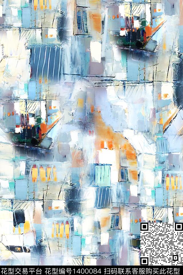 时尚肌理小清新数码印花华亿平台下载（图片编号: 1400084） - 瓦栏（Walan）