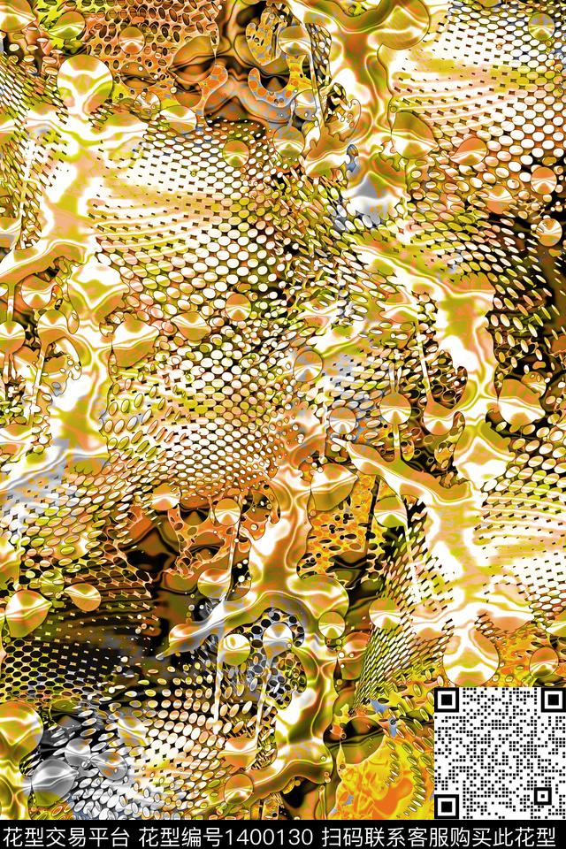 抽象男装家居服户外数码印花华亿平台下载（图片编号: 1400130） - 瓦栏（Walan）