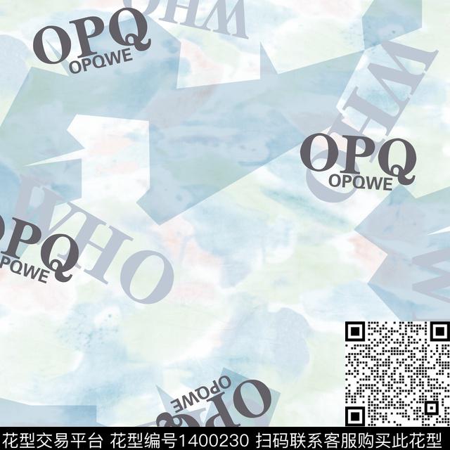 几何字母男装传统印花华亿平台下载（图片编号: 1400230） - 瓦栏（Walan）