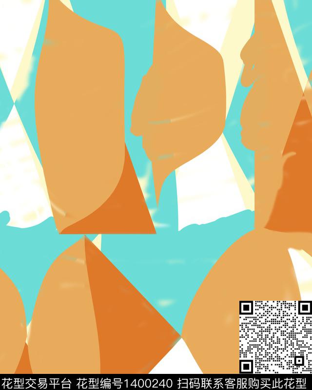 几何格子数码华亿平台数码印花华亿平台下载（图片编号: 1400240） - 瓦栏（Walan）