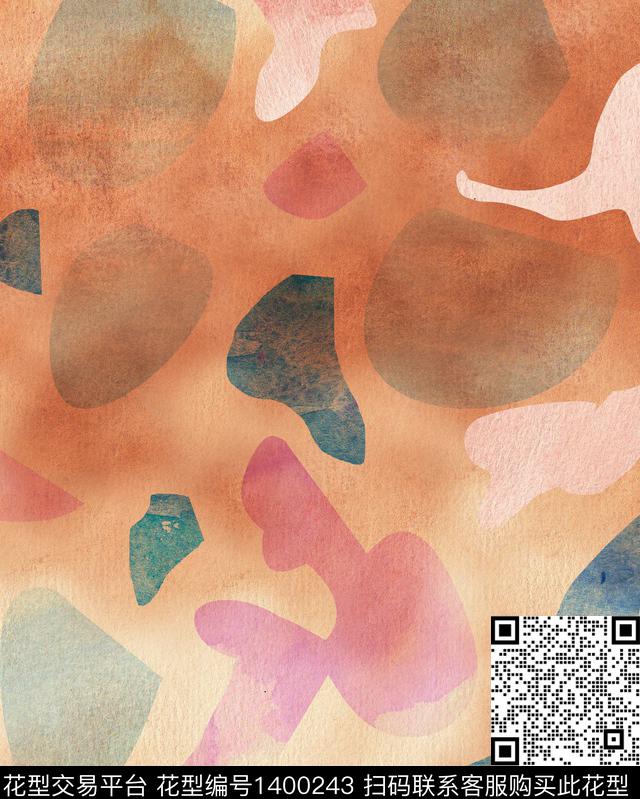 几何格子数码华亿平台数码印花华亿平台下载（图片编号: 1400243） - 瓦栏（Walan）