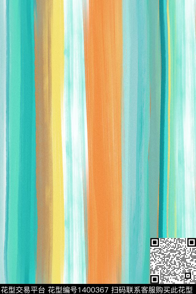 大牌风少女清爽底花卉数码印花华亿平台下载（图片编号: 1400367） - 瓦栏（Walan）