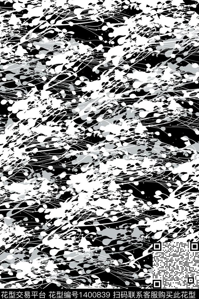 抽象男装家居服户外传统印花华亿平台下载（图片编号: 1400839） - 瓦栏（Walan）