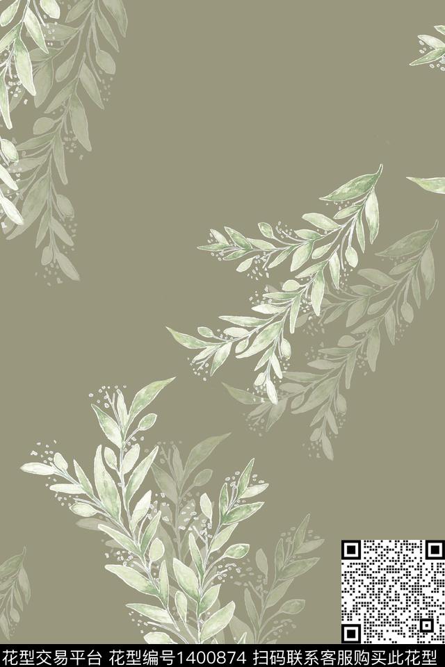 文艺数码印花华亿平台下载（图片编号: 1400874） - 瓦栏（Walan）