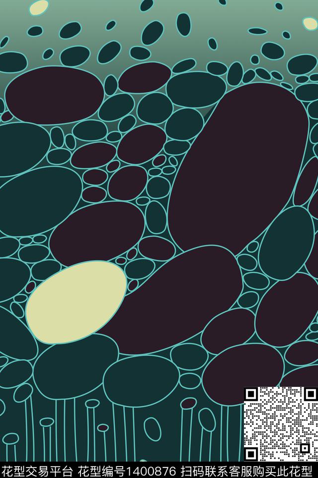 蜡染美人鱼航海数码印花华亿平台下载（图片编号: 1400876） - 瓦栏（Walan）