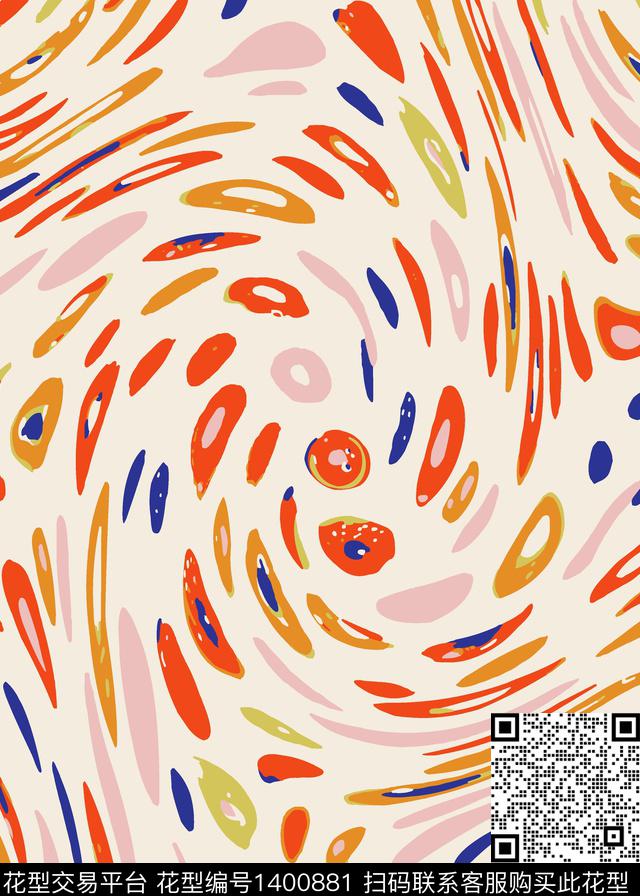 童装时尚几何传统印花华亿平台下载（图片编号: 1400881） - 瓦栏（Walan）