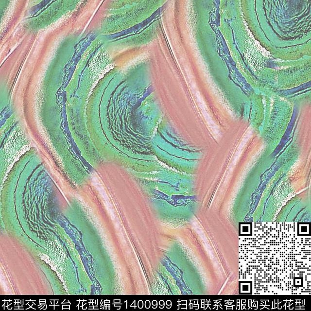 几何抽象手绘线条笔触数码印花华亿平台下载（图片编号: 1400999） - 瓦栏（Walan）