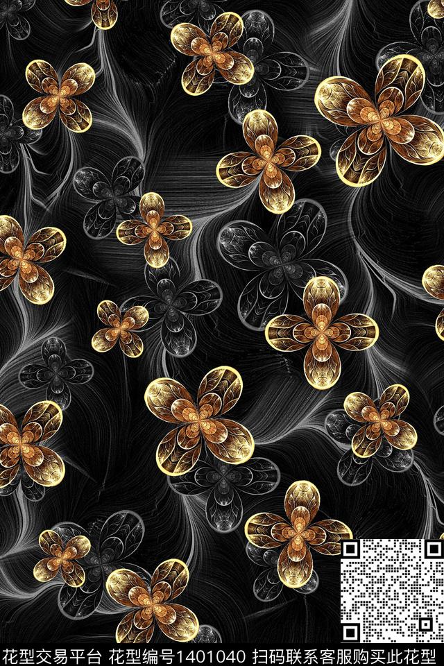 几何雕印华亿平台抽象数码印花华亿平台下载（图片编号: 1401040） - 瓦栏（Walan）