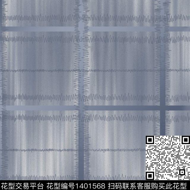 几何格子商务数码印花华亿平台下载（图片编号: 1401568） - 瓦栏（Walan）