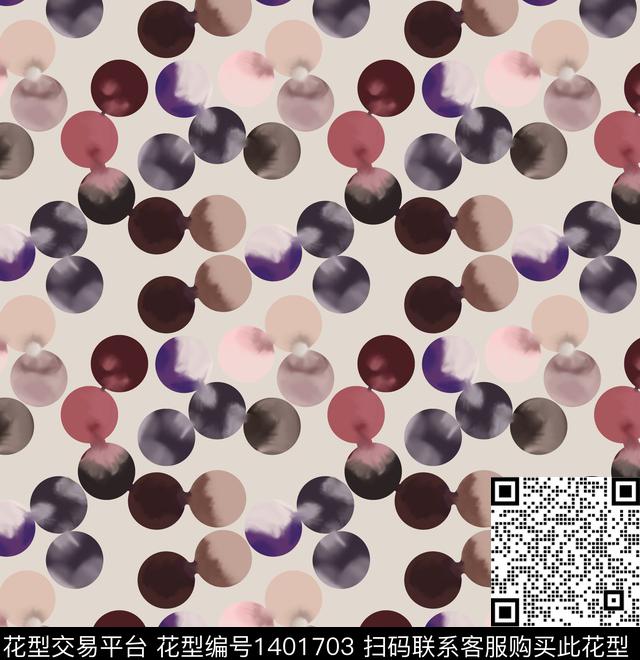 民族风创意小碎花数码印花华亿平台下载（图片编号: 1401703） - 瓦栏（Walan）