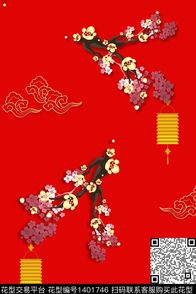 数码华亿平台女装旗袍数码印花华亿平台下载（图片编号: 1401746） - 瓦栏（Walan）