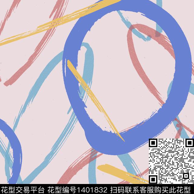 时尚几何简约传统印花华亿平台下载（图片编号: 1401832） - 瓦栏（Walan）