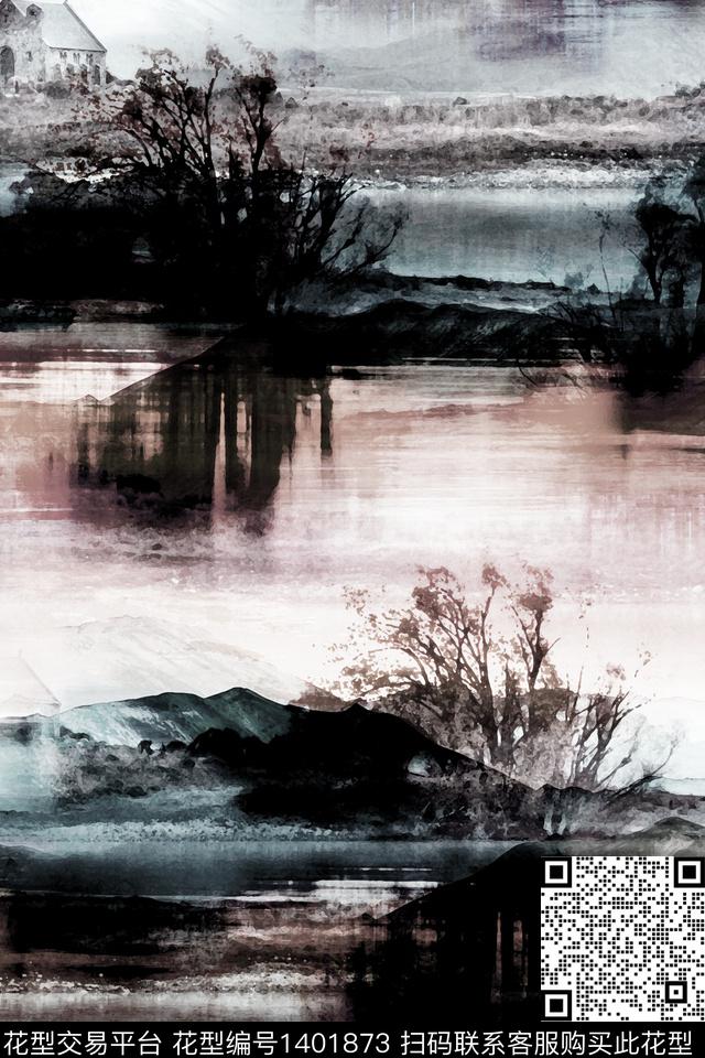 男装满版花女装男装数码印花华亿平台下载（图片编号: 1401873） - 瓦栏（Walan）