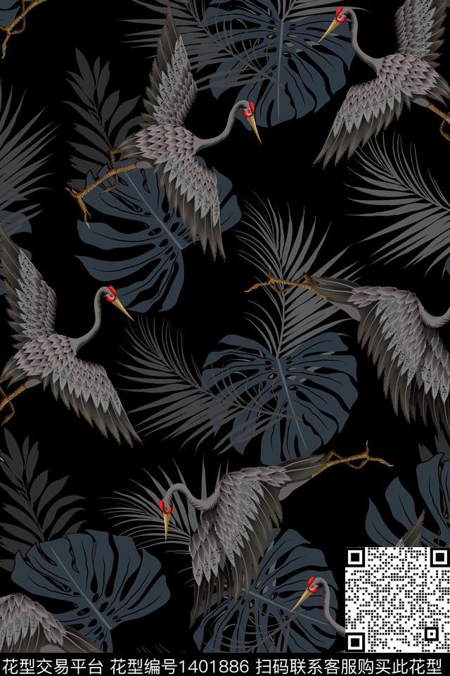 男装大牌风审数码印花华亿平台下载（图片编号: 1401886） - 瓦栏（Walan）