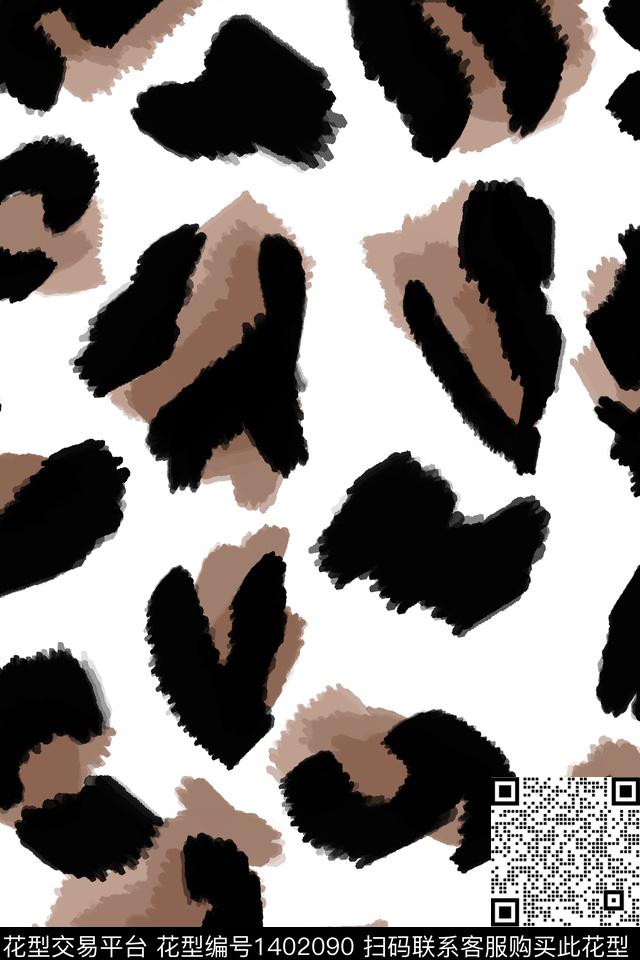 双色时尚简约传统印花华亿平台下载（图片编号: 1402090） - 瓦栏（Walan）