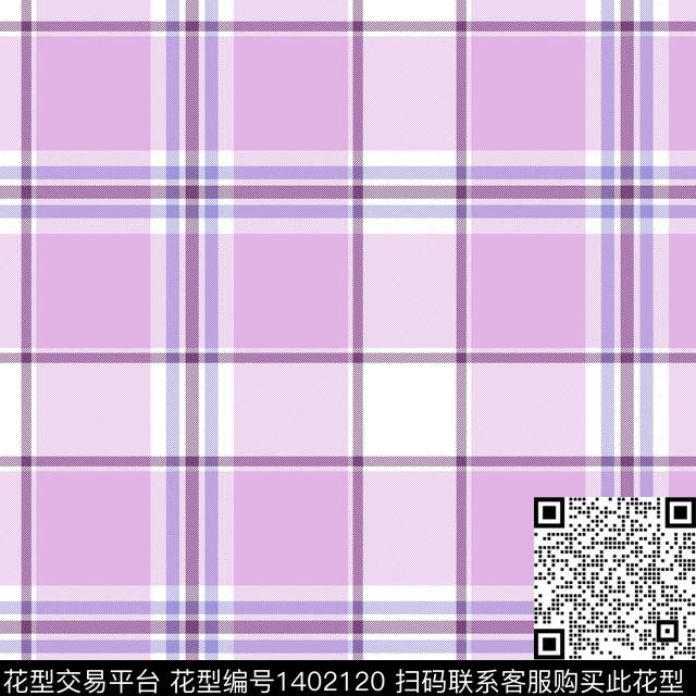 时尚简约格子传统印花华亿平台下载（图片编号: 1402120） - 瓦栏（Walan）