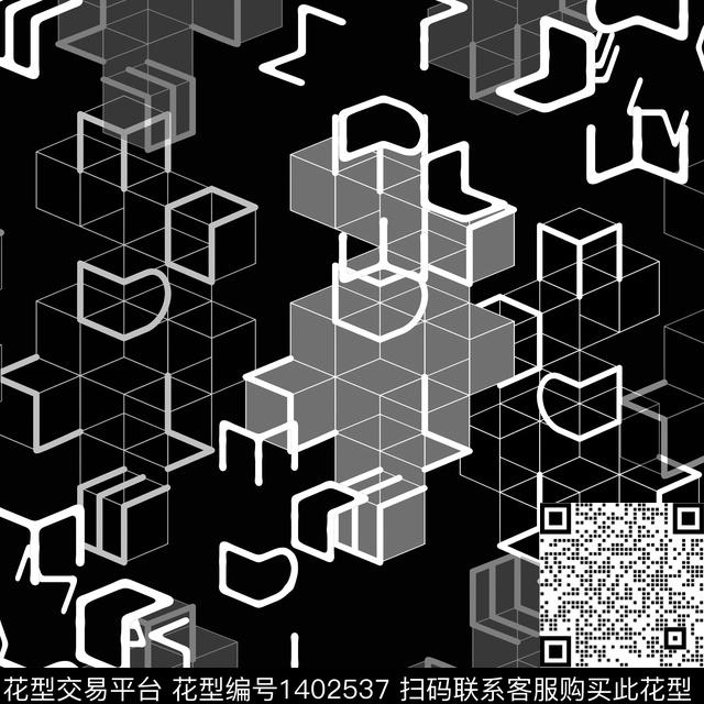 字母格子大牌风传统印花华亿平台下载（图片编号: 1402537） - 瓦栏（Walan）