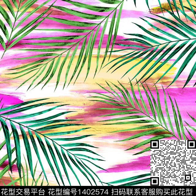 女装热带华亿平台扎染华亿平台数码印花华亿平台下载（图片编号: 1402574） - 瓦栏（Walan）