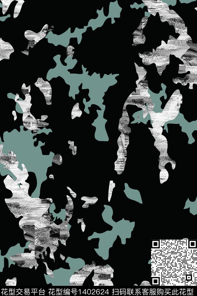 几何男装满版花字母传统印花华亿平台下载（图片编号: 1402624） - 瓦栏（Walan）