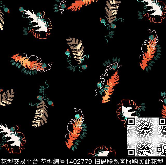 连衣裙女装休闲数码印花华亿平台下载（图片编号: 1402779） - 瓦栏（Walan）