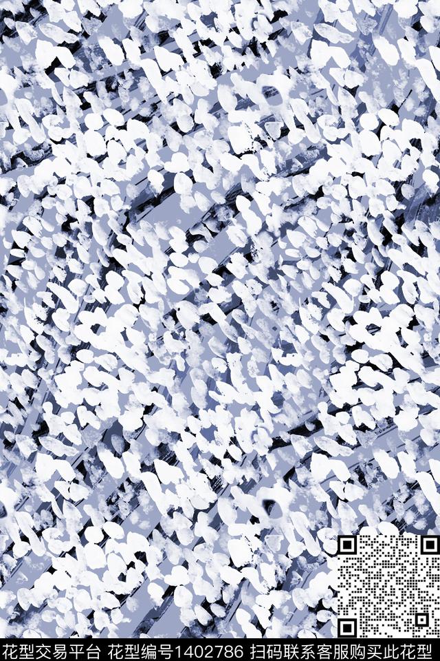 豹纹男装抽象男装数码印花华亿平台下载（图片编号: 1402786） - 瓦栏（Walan）