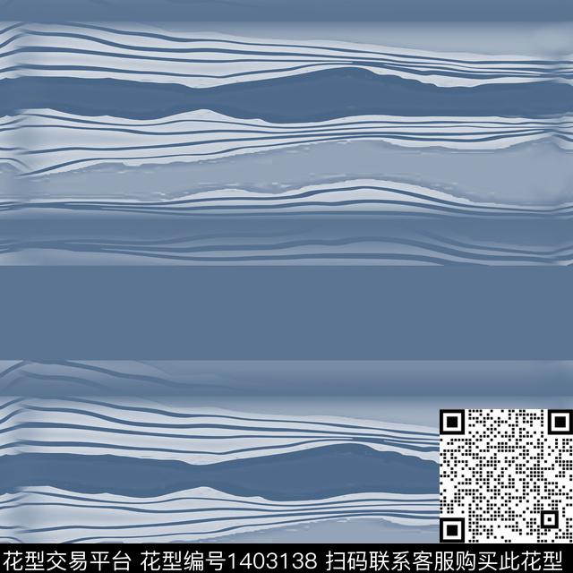 几何大牌风条纹数码印花华亿平台下载（图片编号: 1403138） - 瓦栏（Walan）