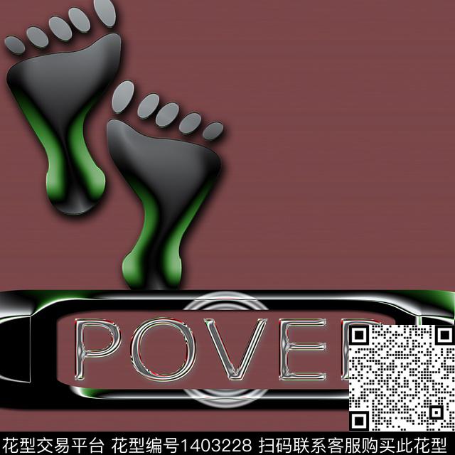 线条简约字母数码印花华亿平台下载（图片编号: 1403228） - 瓦栏（Walan）