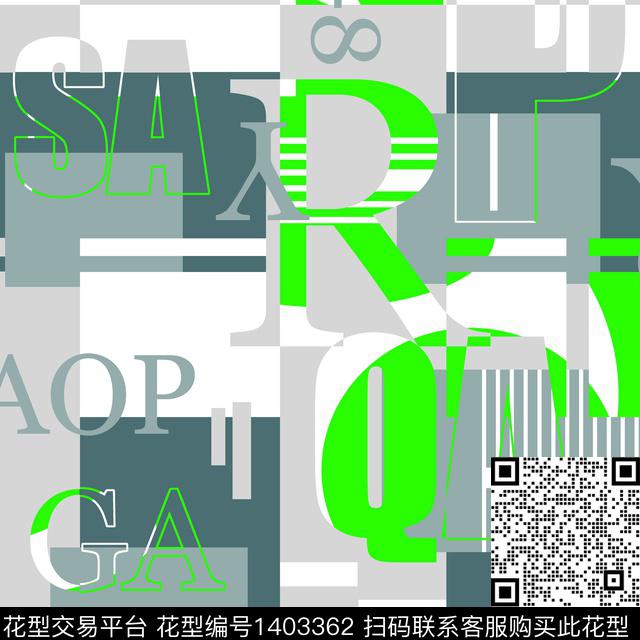 几何男装满版花大牌风传统印花华亿平台下载（图片编号: 1403362） - 瓦栏（Walan）