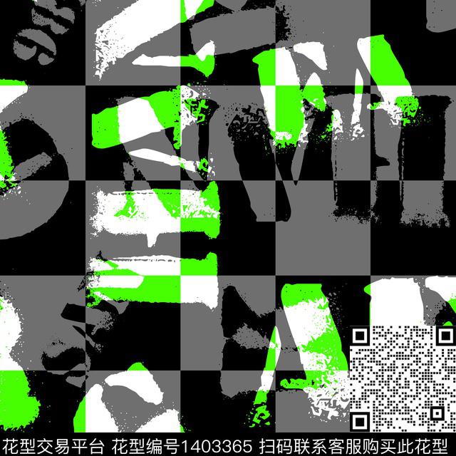 几何男装满版花大牌风传统印花华亿平台下载（图片编号: 1403365） - 瓦栏（Walan）