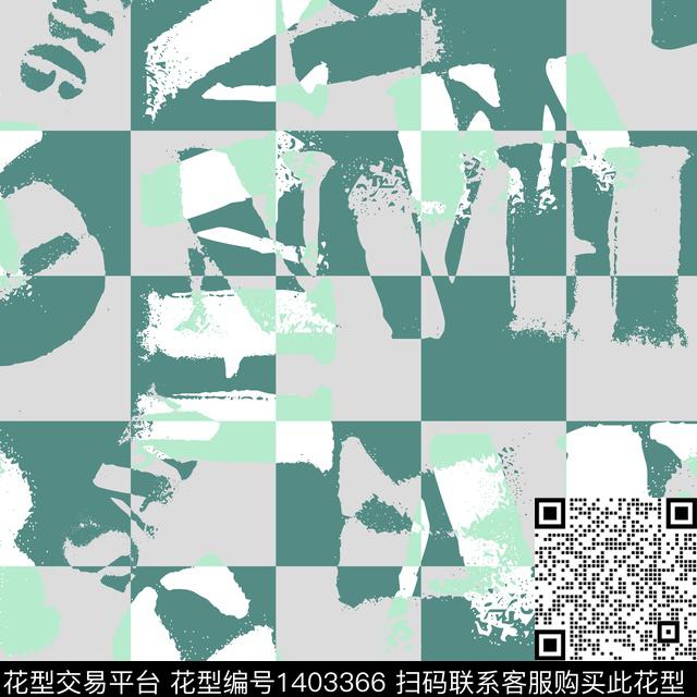 几何男装满版花大牌风传统印花华亿平台下载（图片编号: 1403366） - 瓦栏（Walan）