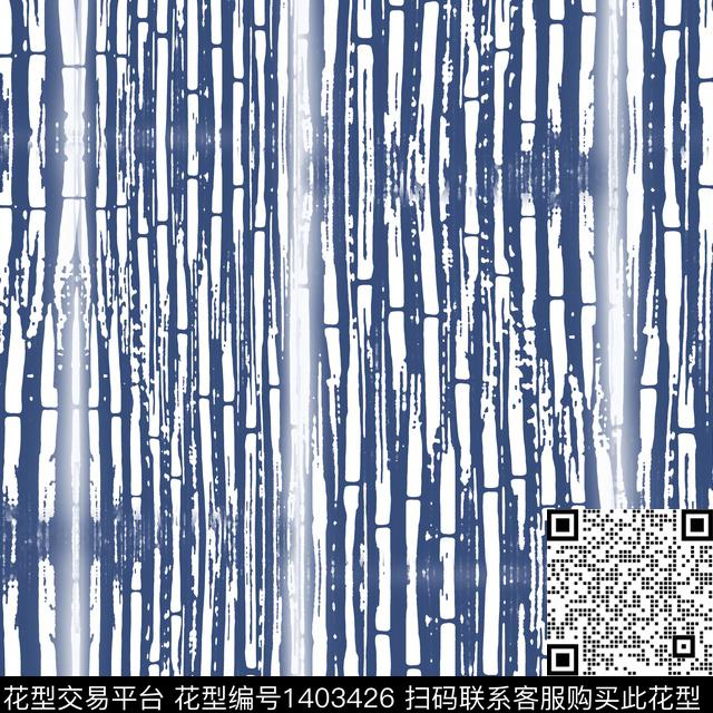 几何大牌风条纹数码印花华亿平台下载（图片编号: 1403426） - 瓦栏（Walan）