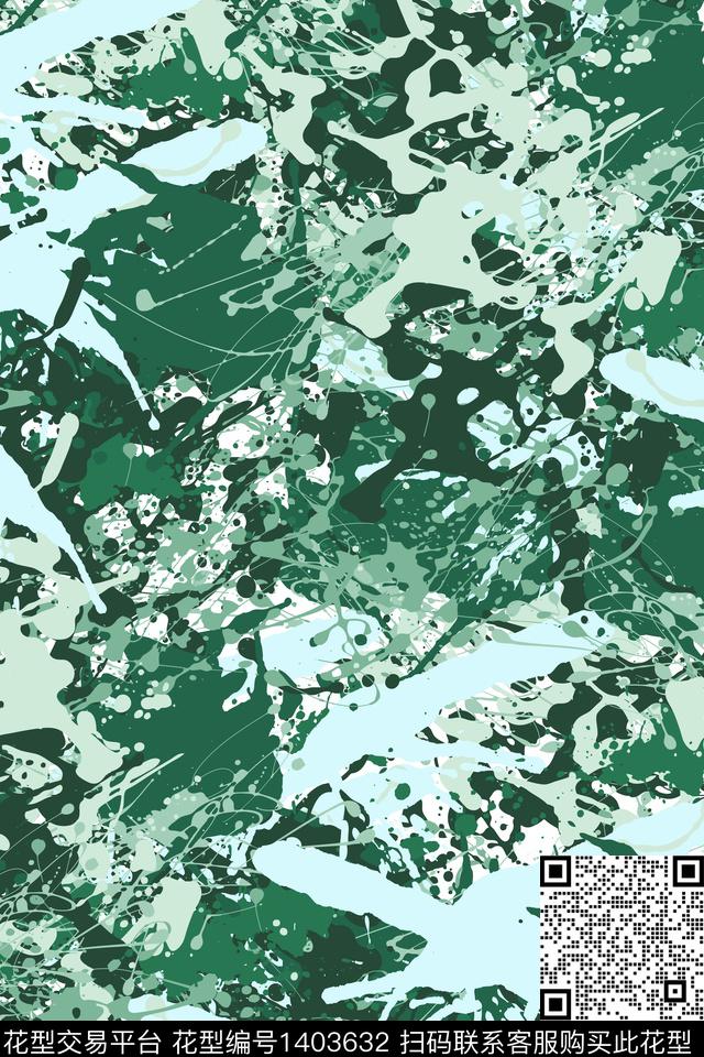 抽象男装家居服户外传统印花华亿平台下载（图片编号: 1403632） - 瓦栏（Walan）