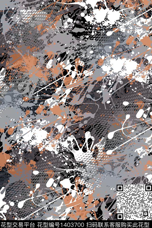 抽象男装家居服户外传统印花华亿平台下载（图片编号: 1403700） - 瓦栏（Walan）