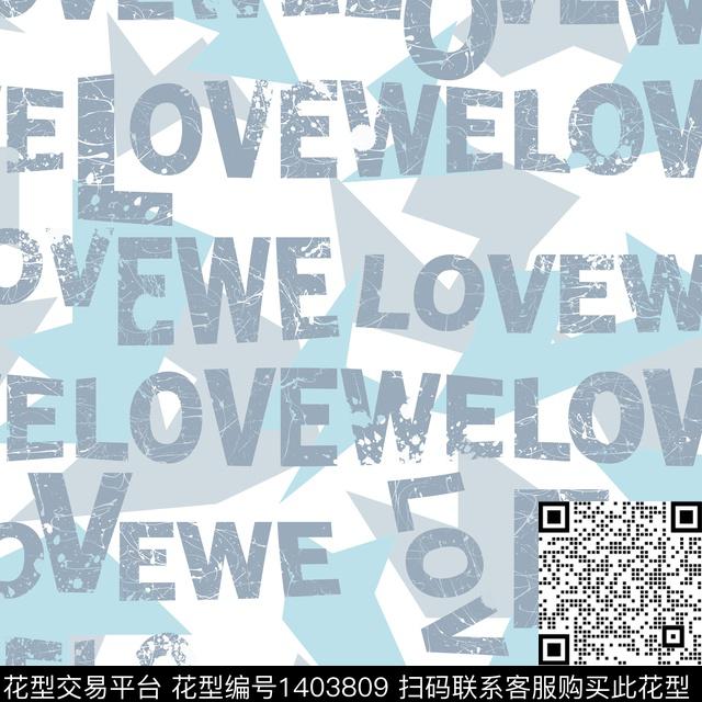 几何字母男装传统印花华亿平台下载（图片编号: 1403809） - 瓦栏（Walan）