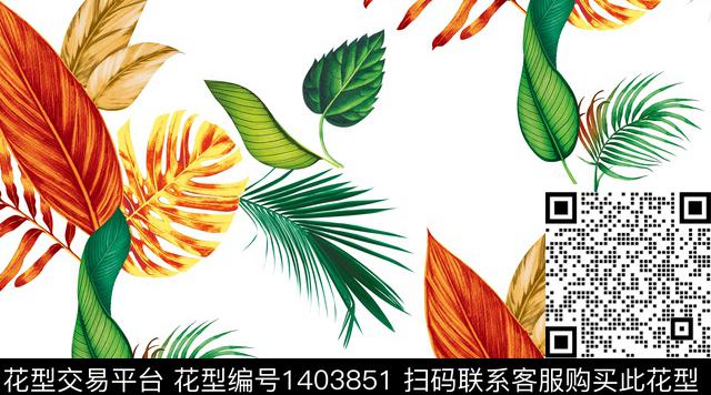 女装定位花数码华亿平台热带华亿平台数码印花华亿平台下载（图片编号: 1403851） - 瓦栏（Walan）